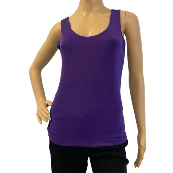 Chico's Tops - ⭐️ Traveler's by Chico's Purple women's Tank Size 0